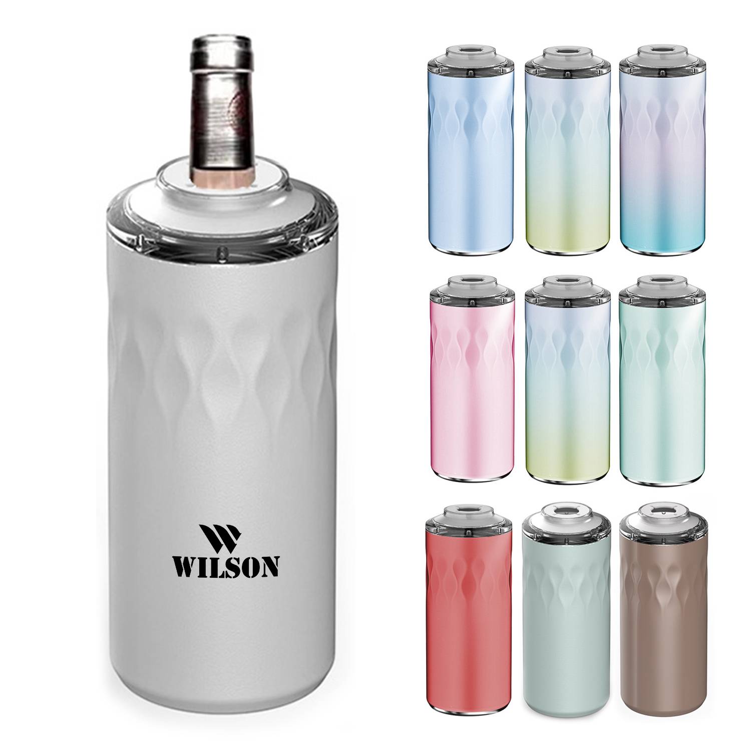 40oz Stainless Steel Chilled Wine Tumbler 3