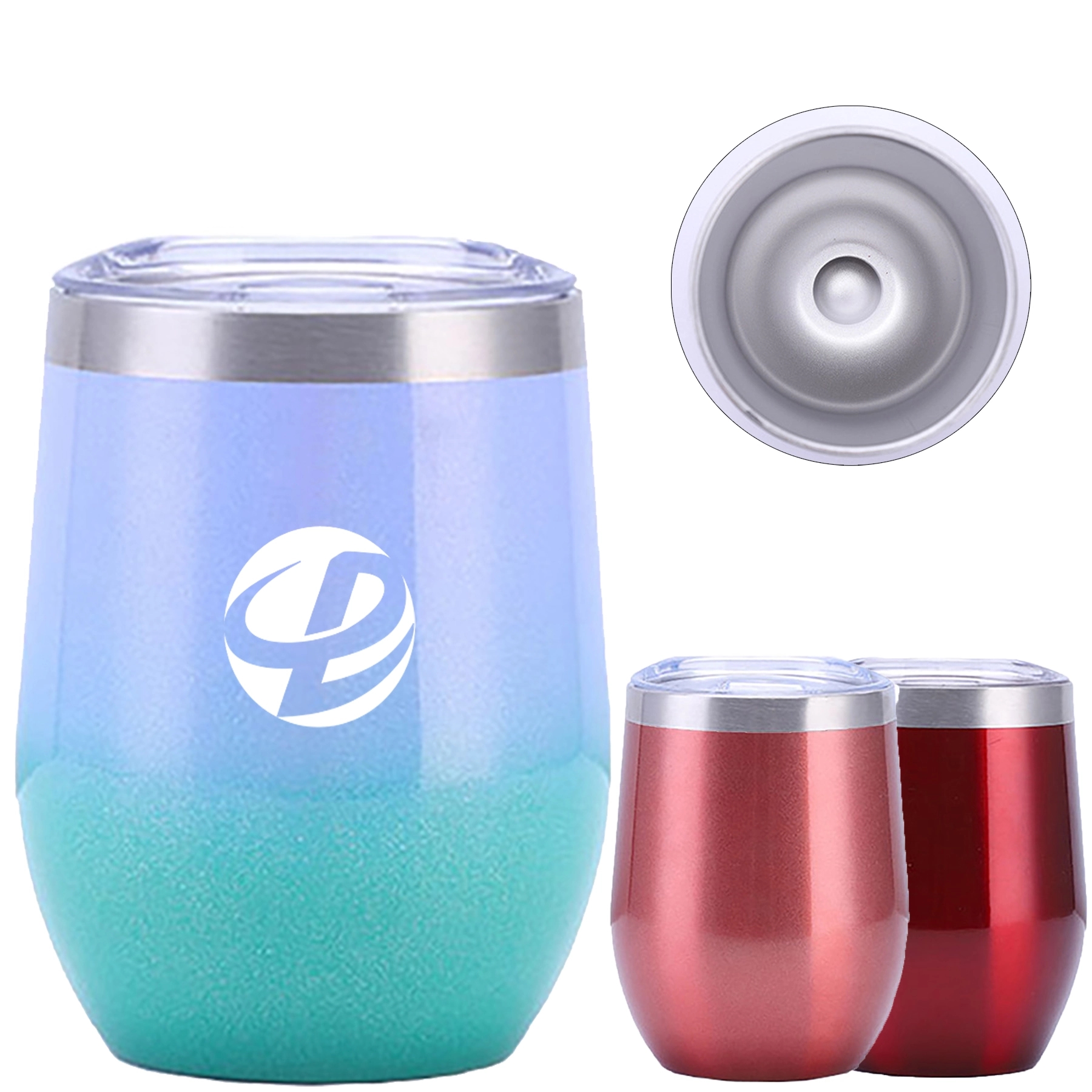 12 Oz Can Cooler Double Walled Stainless Steel Bottle 2