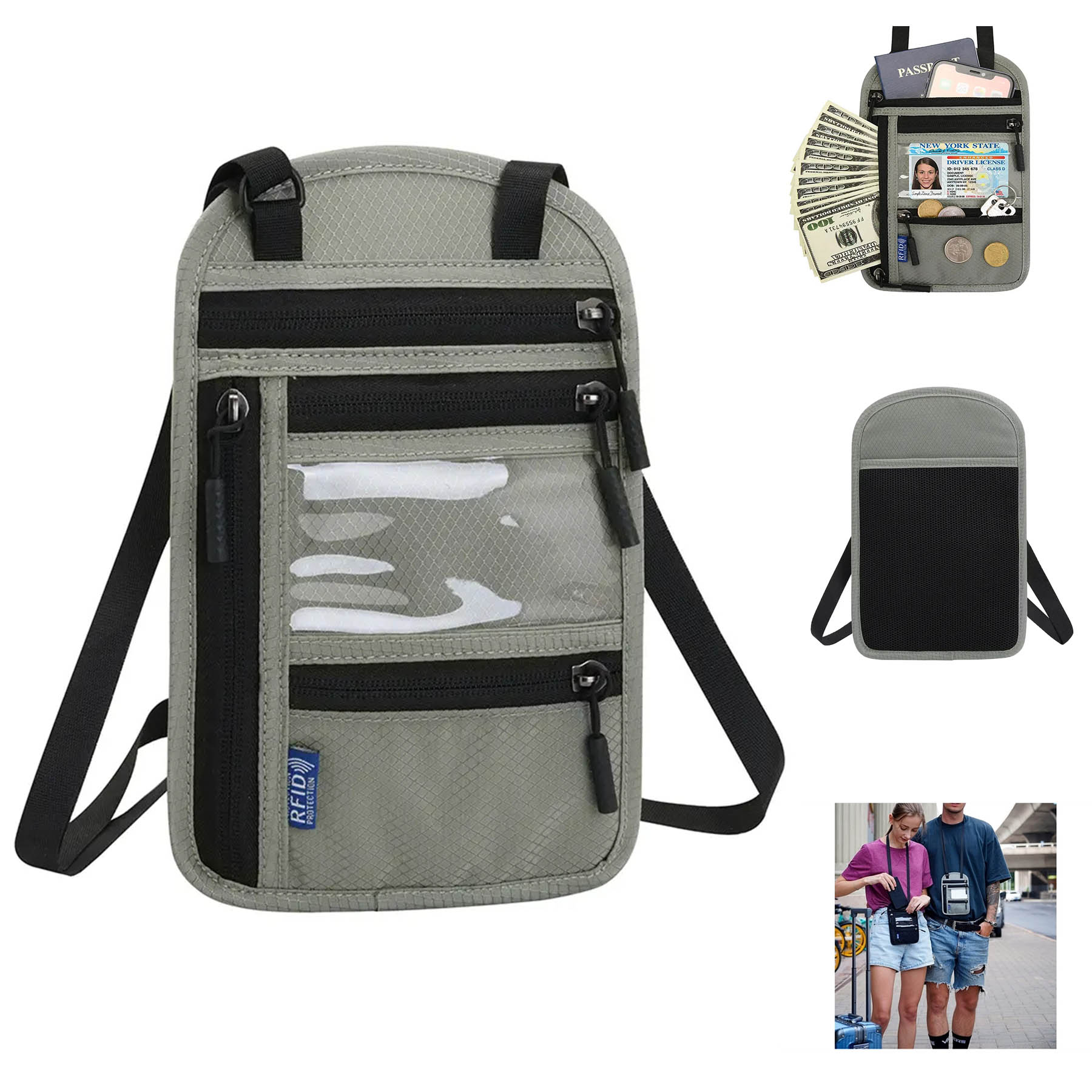 Lightweight Passport Bag 2