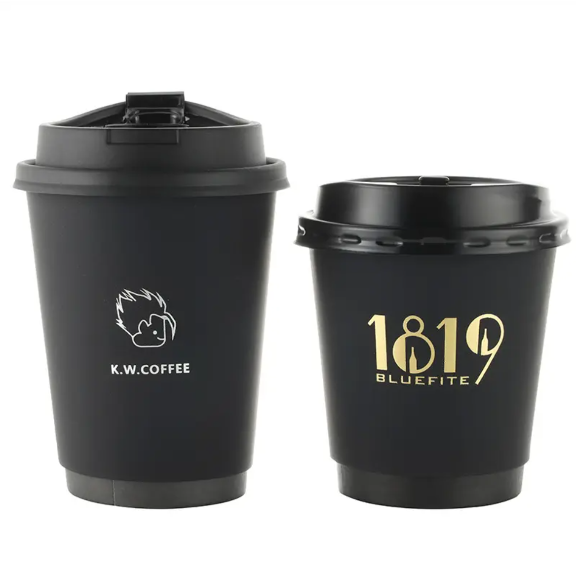 8oz Custom Double Wall Paper Cups 2