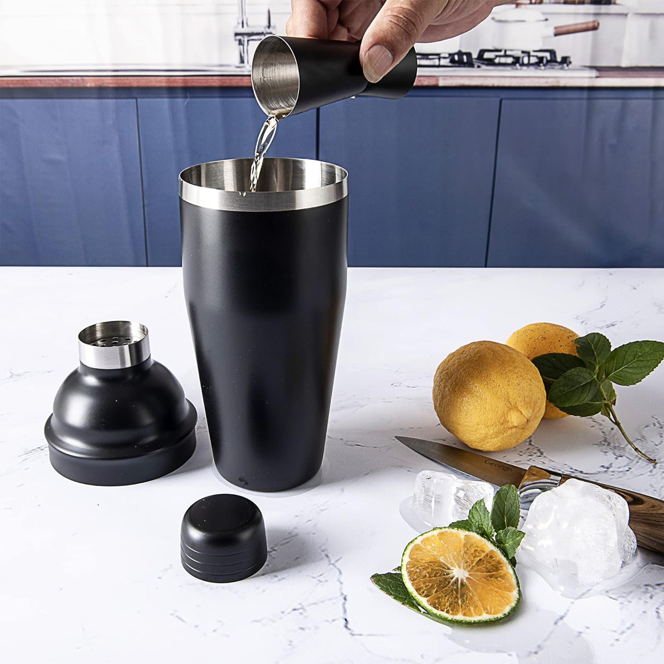 Mixology Cocktail Shaker Set With Gift Box 3