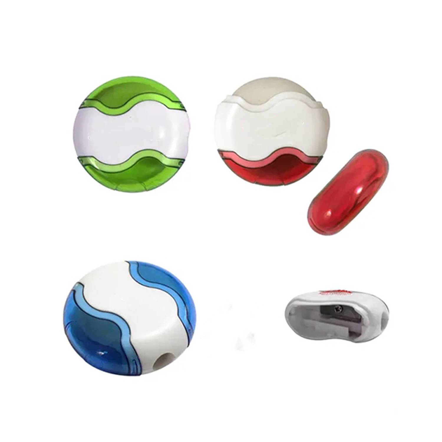 School Student Circular Pencil Sharpener&Eraser 5