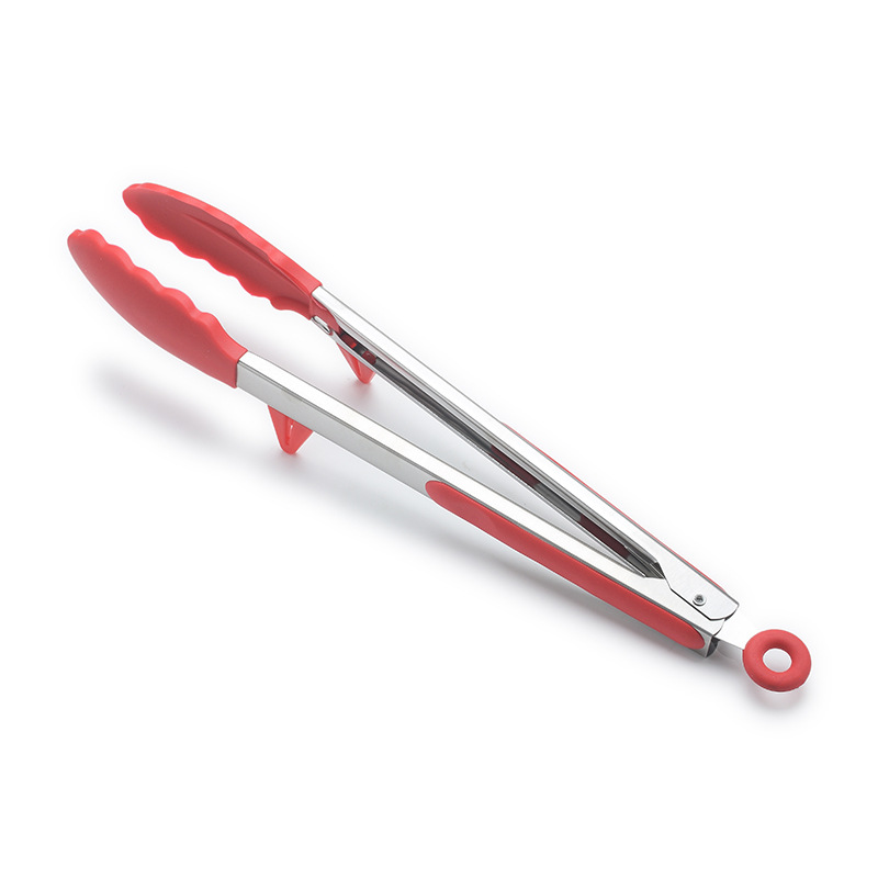 Tongs With Silicone Tip 5