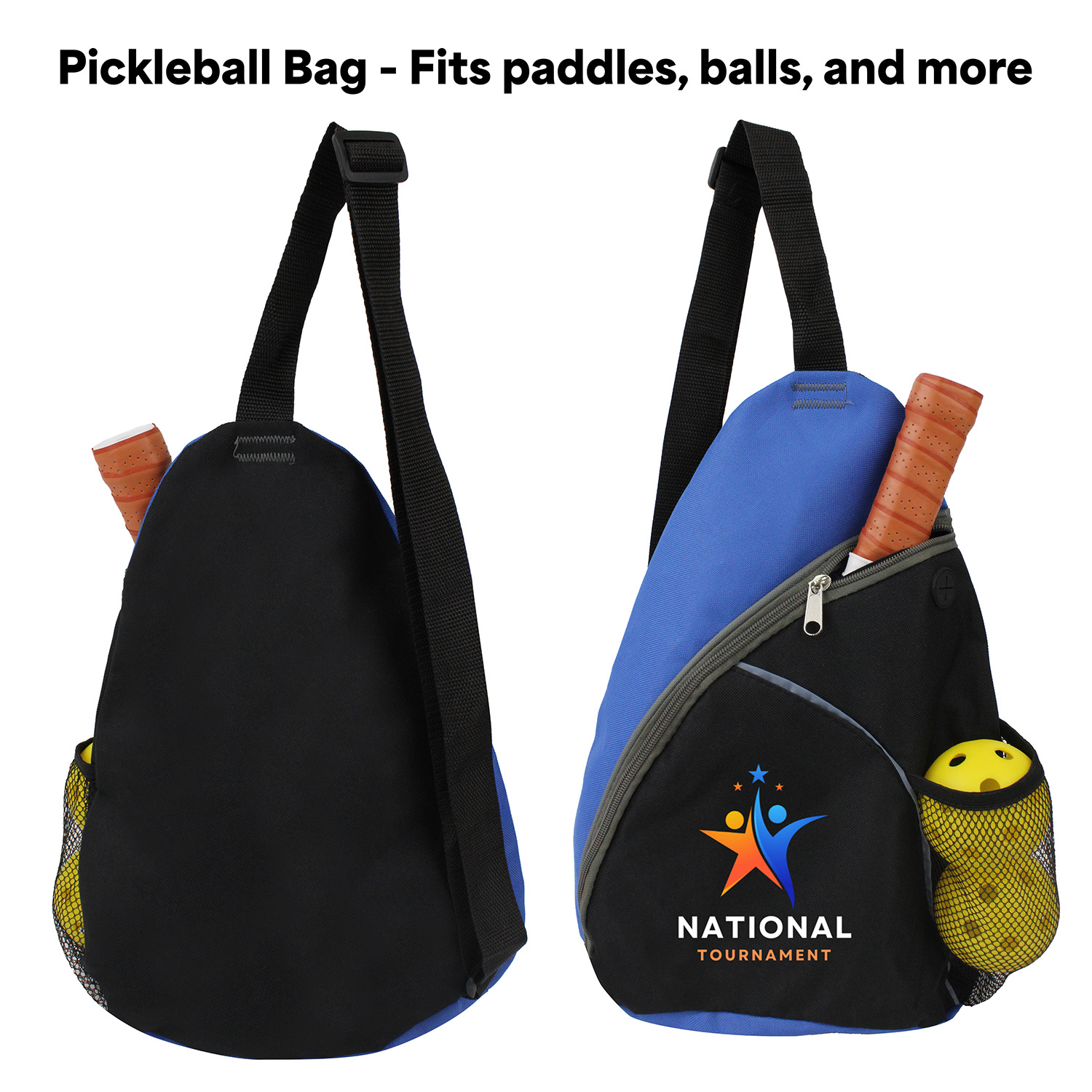 Zipper Sling Backpack