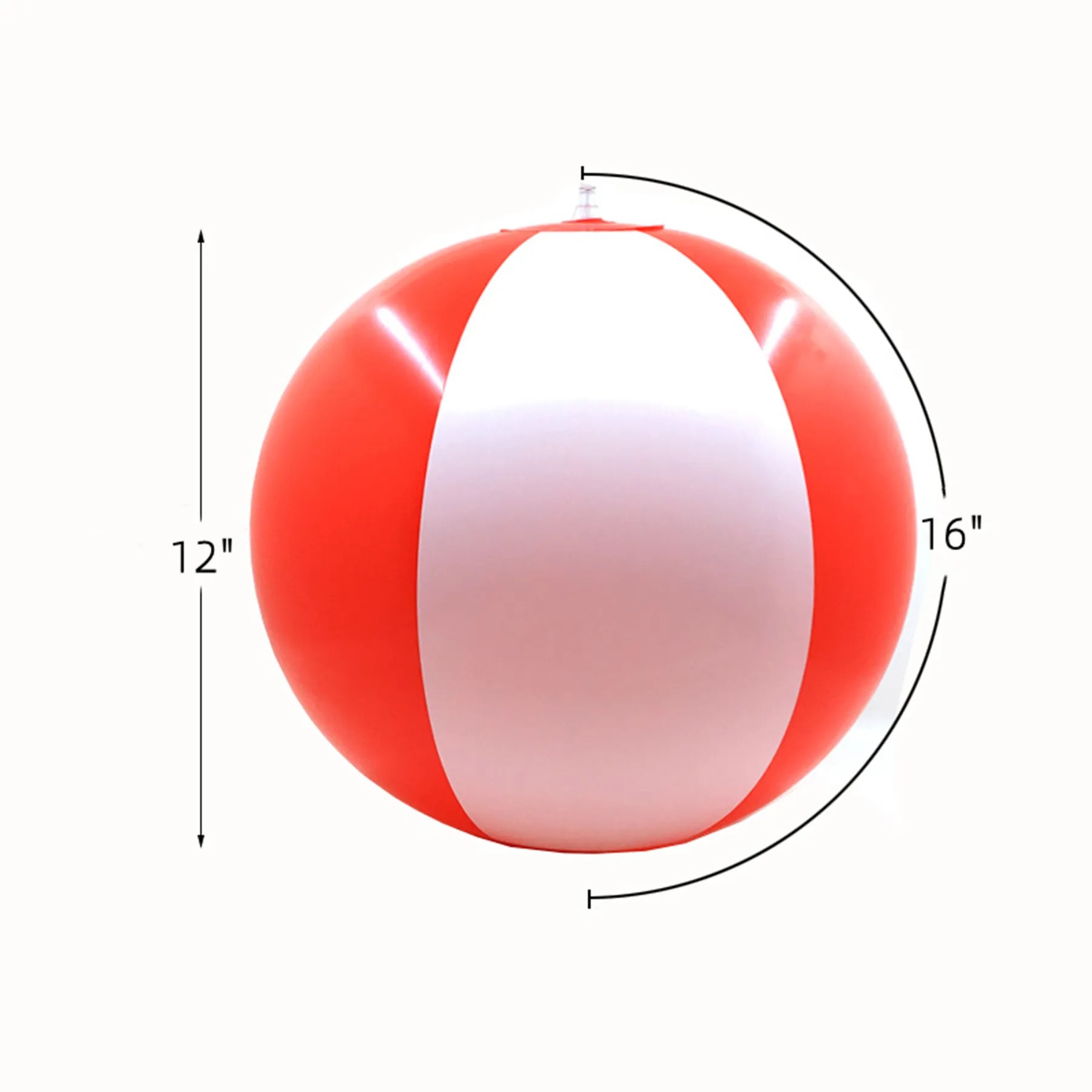 16" Two-Tone Beach Ball 14