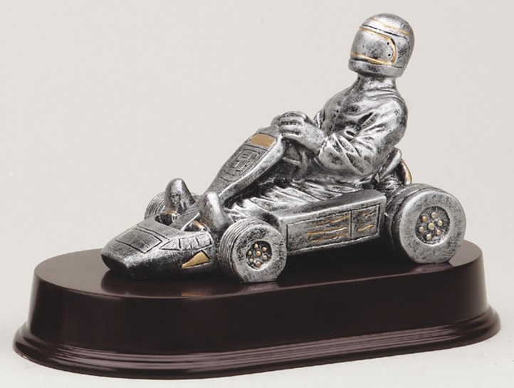5" Tall Go Kart Figure Award 2