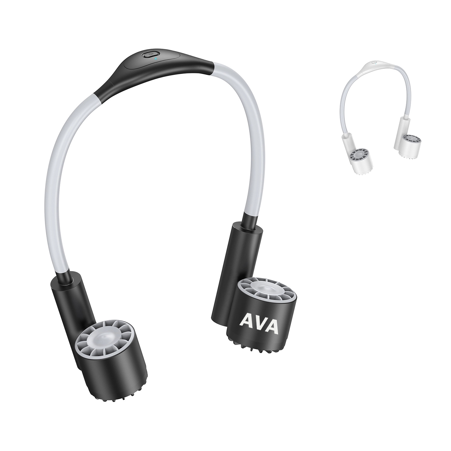 Rotatable Leafless Indoor Usb Neck Hanging Fan 2