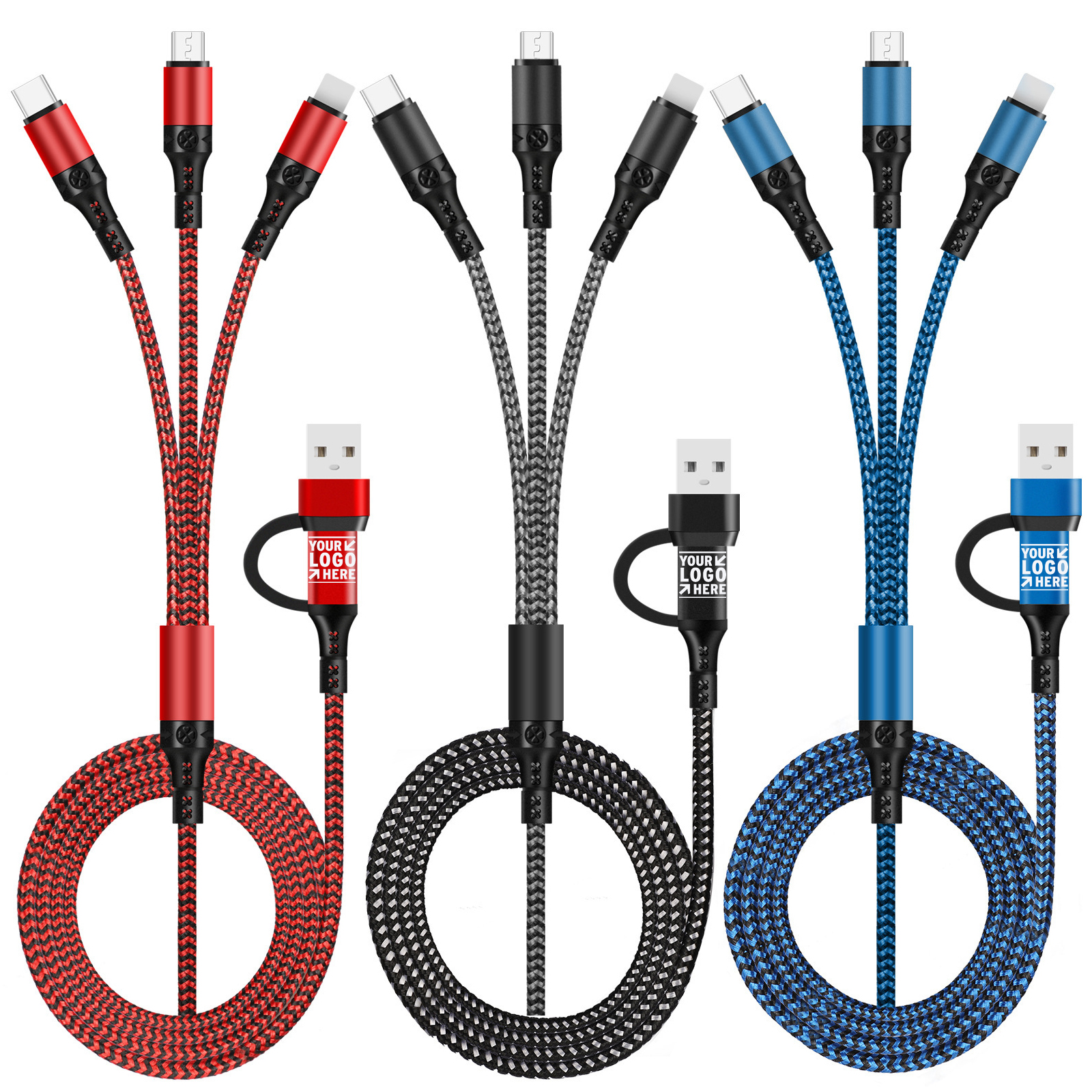 6 in 1 Usb Port Charging Cable