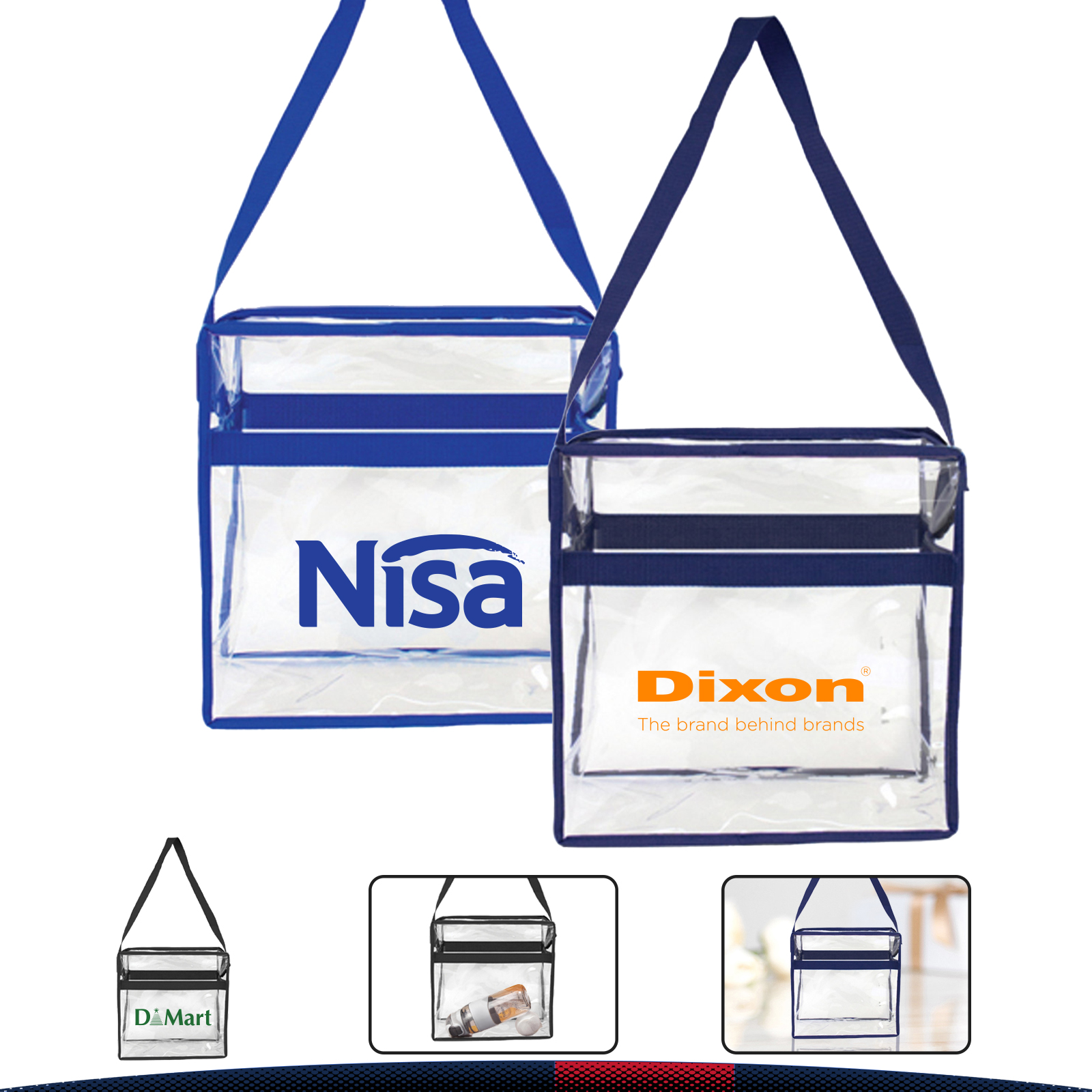 Blume Clear Messenger Bags 5