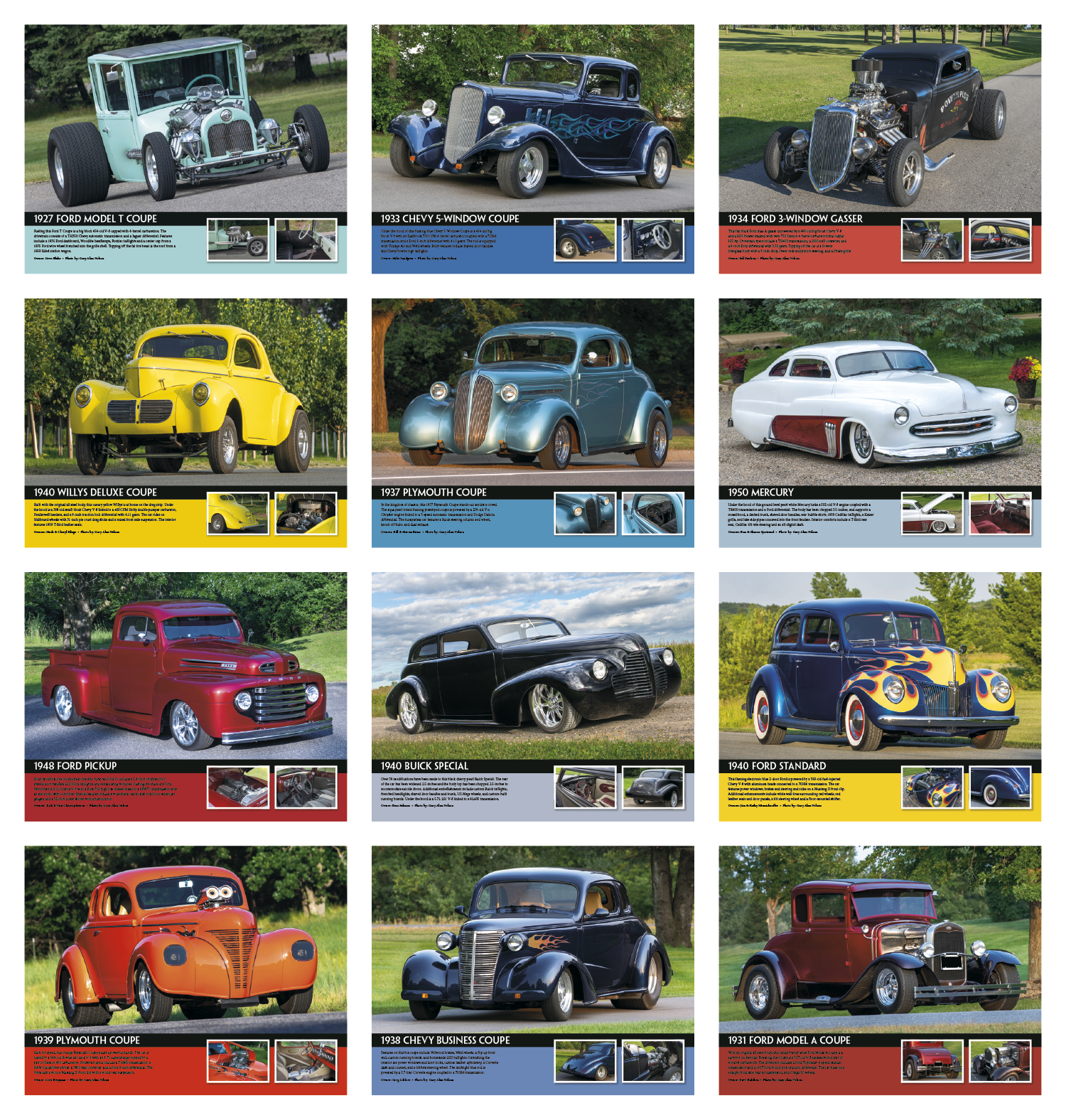 Triumph® Calendars Street Rods Calendar 43