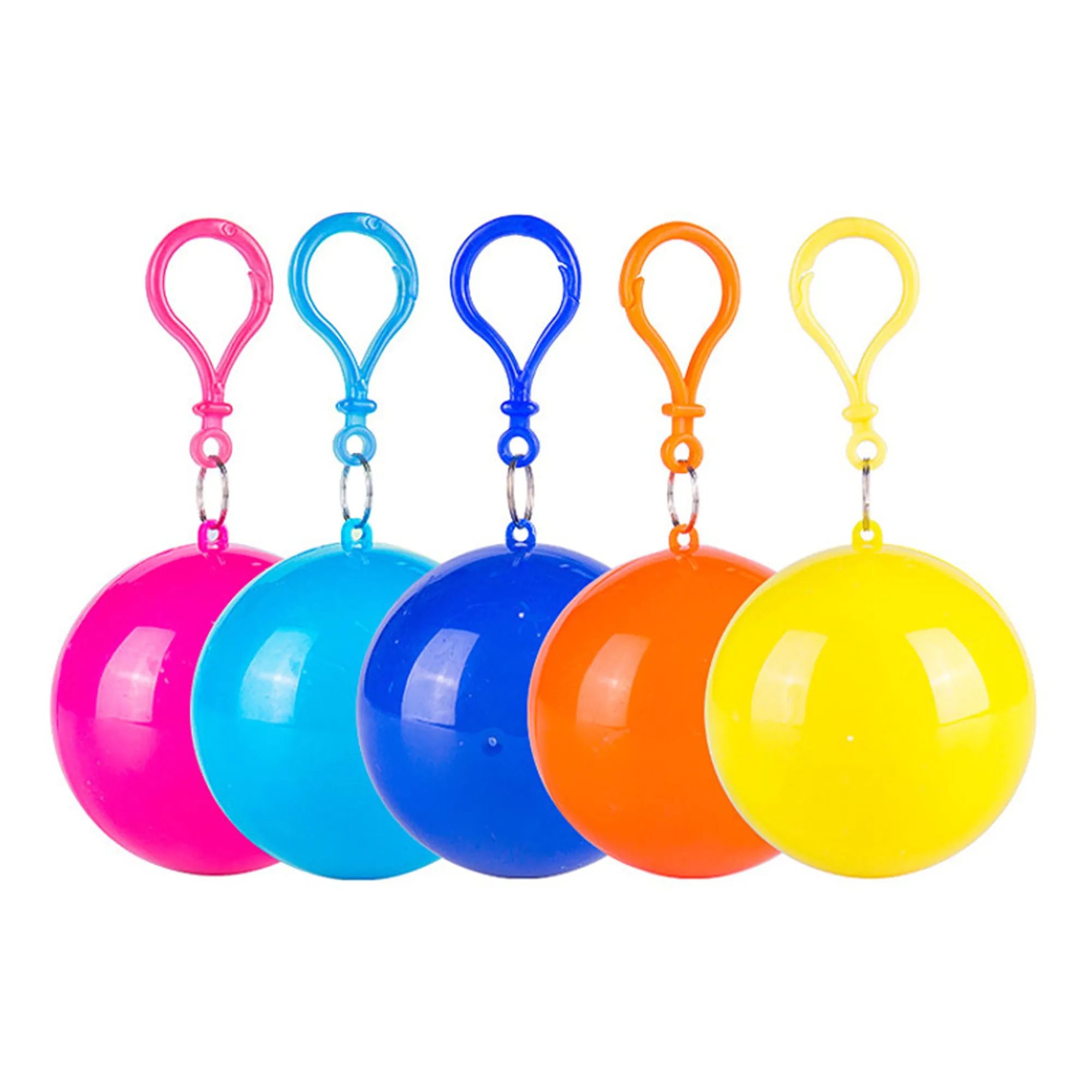 Portable Clear Disposable Raincoat 5