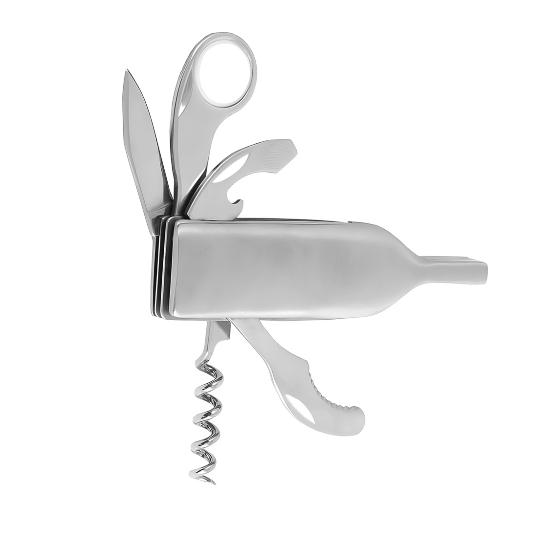 5 Function Wine Bottle Shaped Opener 2