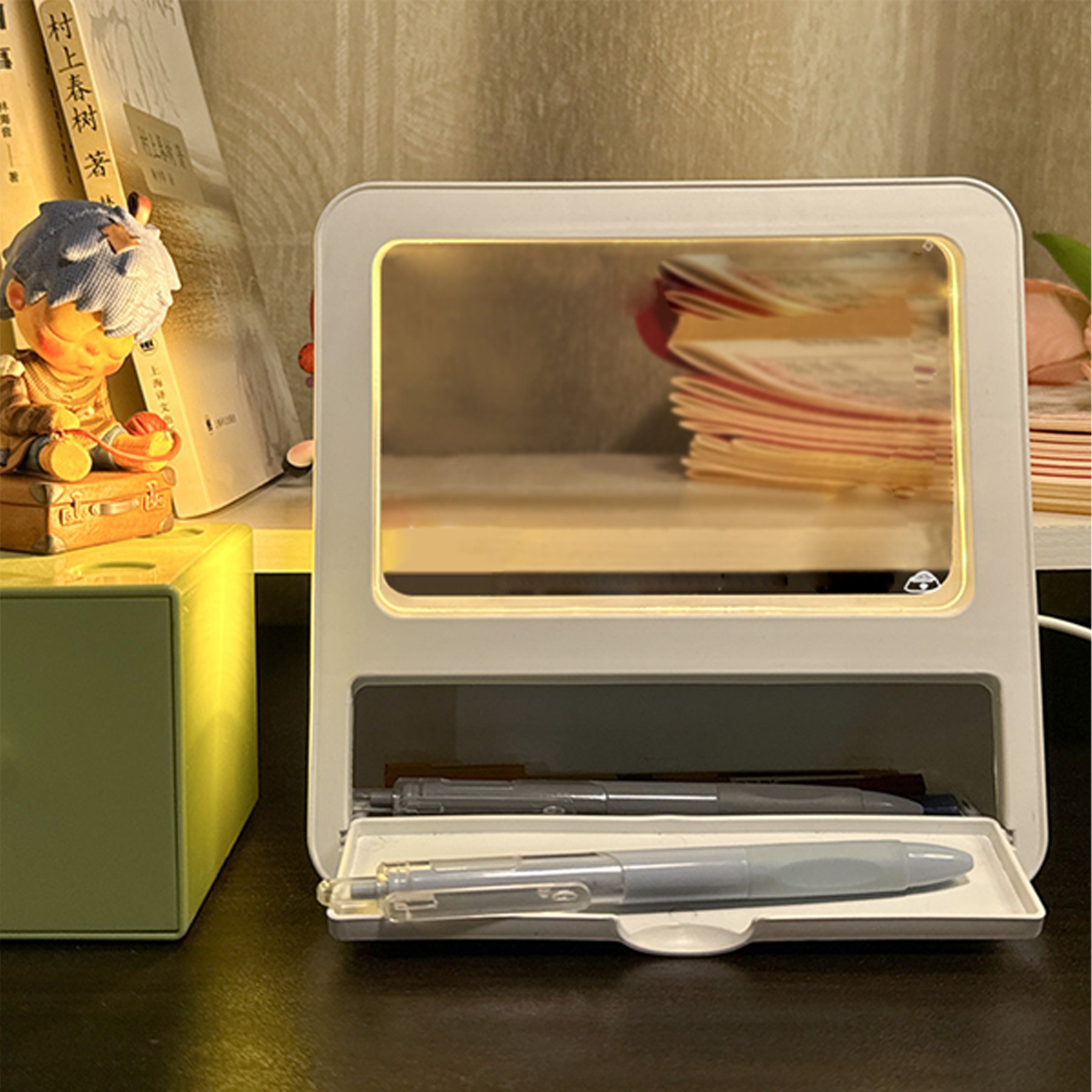 3-In-1 Night Light Memo Pen Holder 4