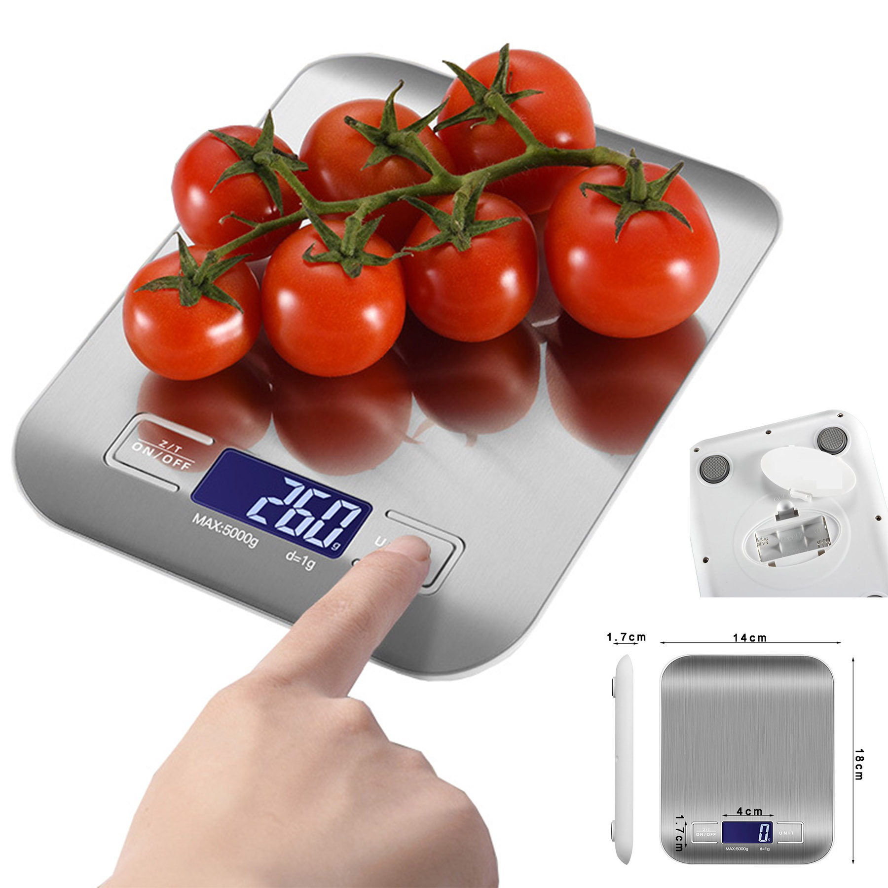 1G-5KG Kitchen Electronic Scale 2