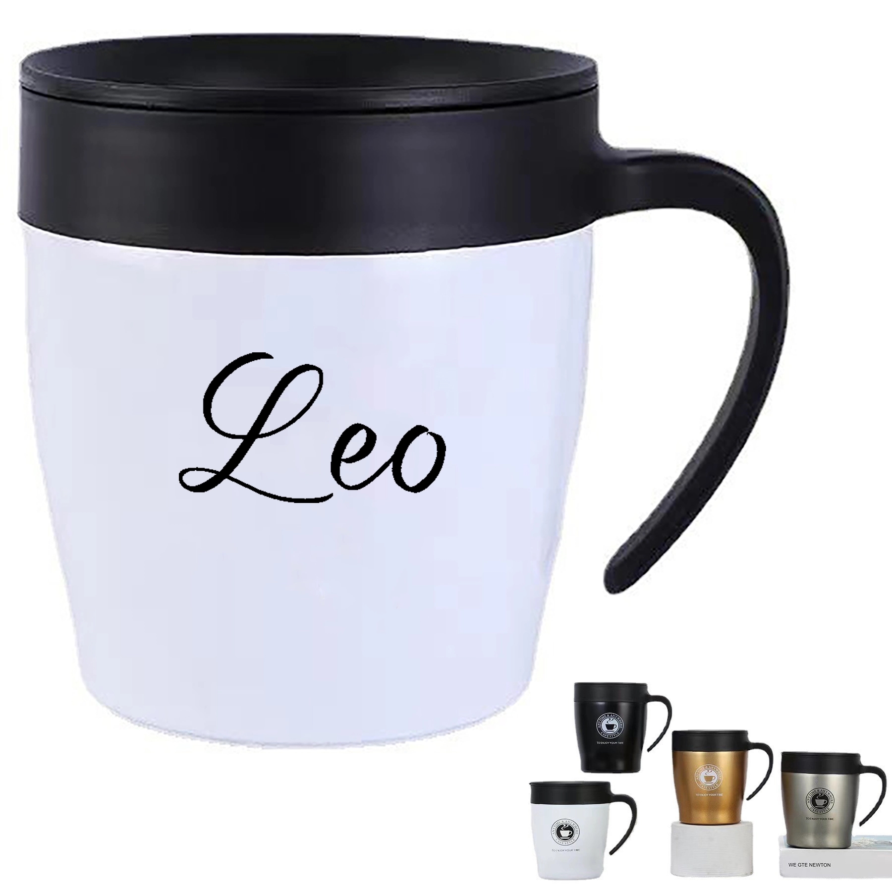12oz Stainless Steel Insulated Coffee Mug 1