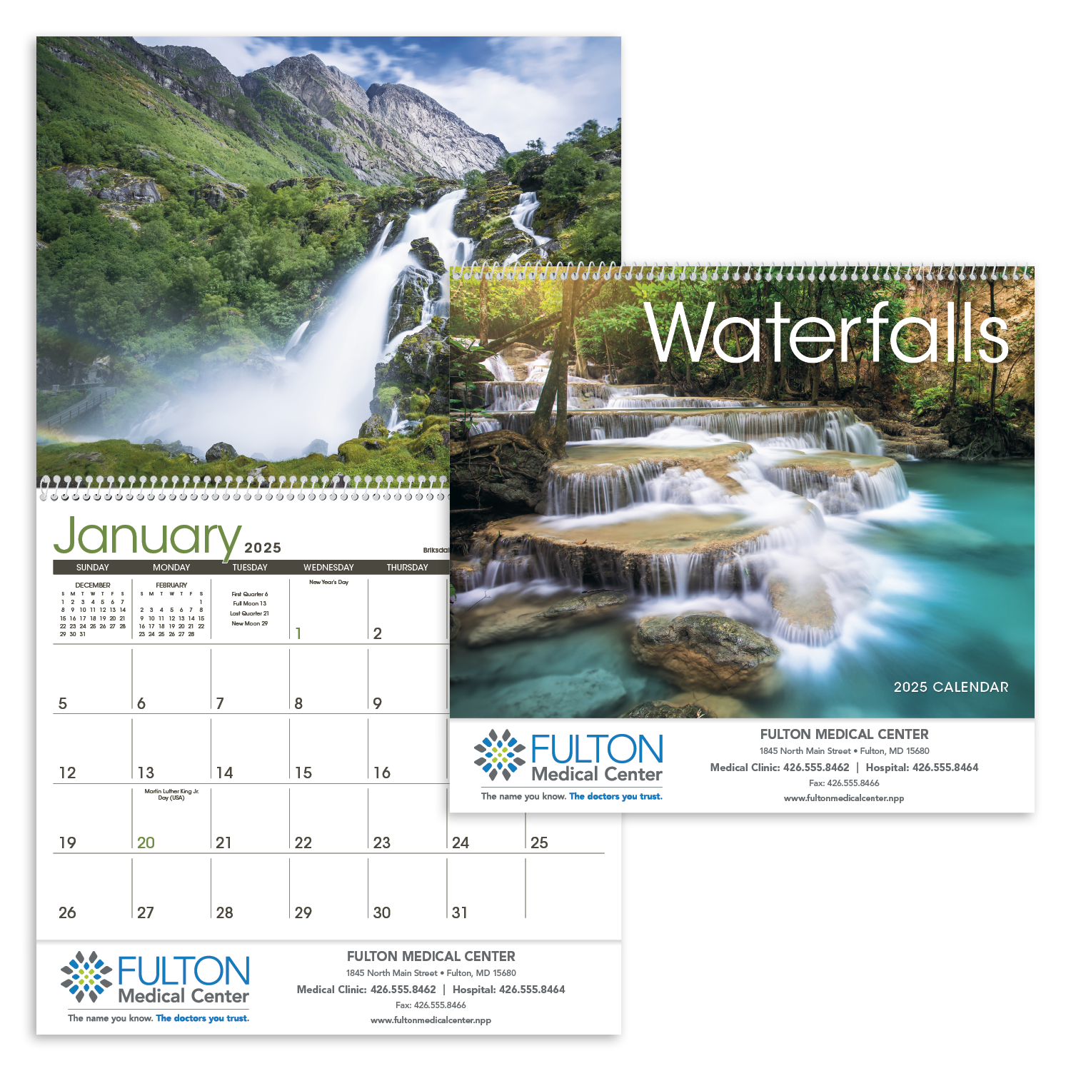 Triumph® Calendars Waterfalls Calendar 55