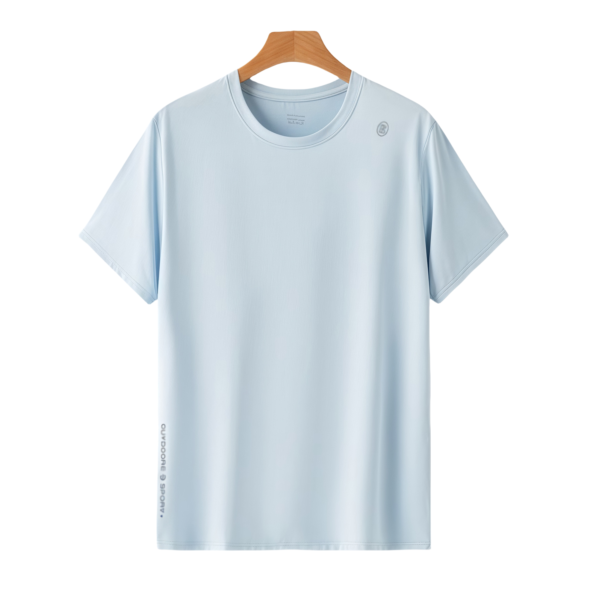 Men's Cool Quick-Dry 7A Anti-Bacterial Short Sleeve T-Shirt 7