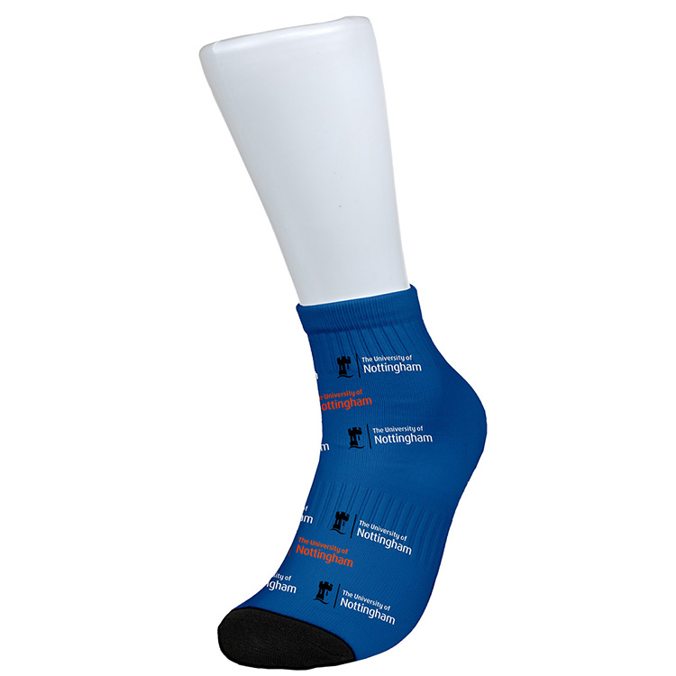 "SPORTY" Color Sublimation Low-Cut Ankle Crew Socks in Men's & Women's Size (SOCK12-M Men / SOCK12-W 20