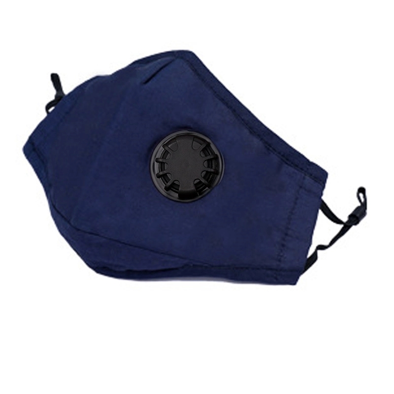 PPE Cotton Mask With breather Filter 4
