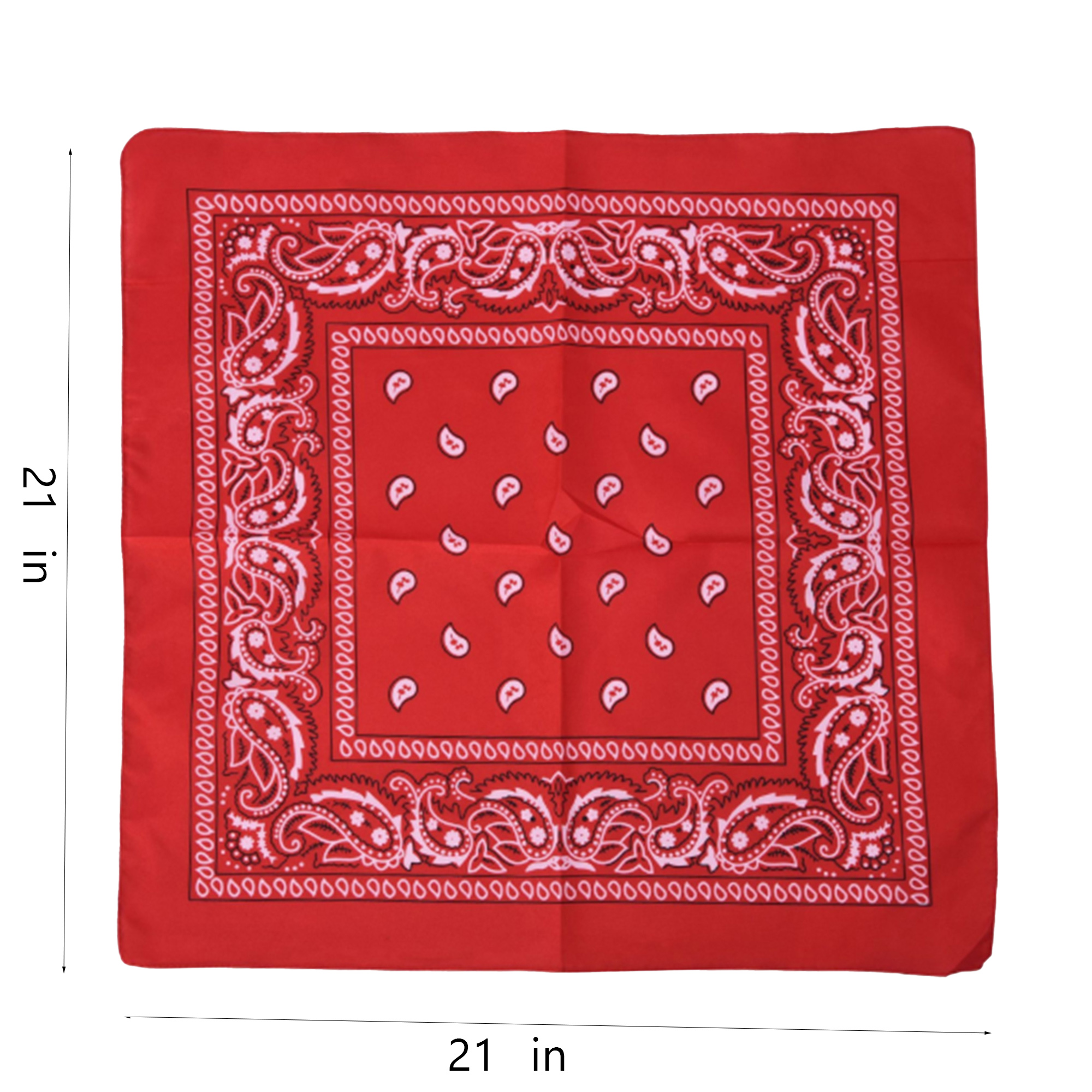 Multifunctional Polyester Bandanna Square Scarf 3