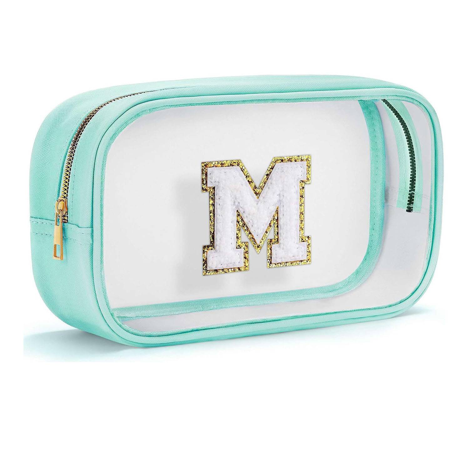 Waterproof Large Capacity PVC Letter Cosmetic Bag 4