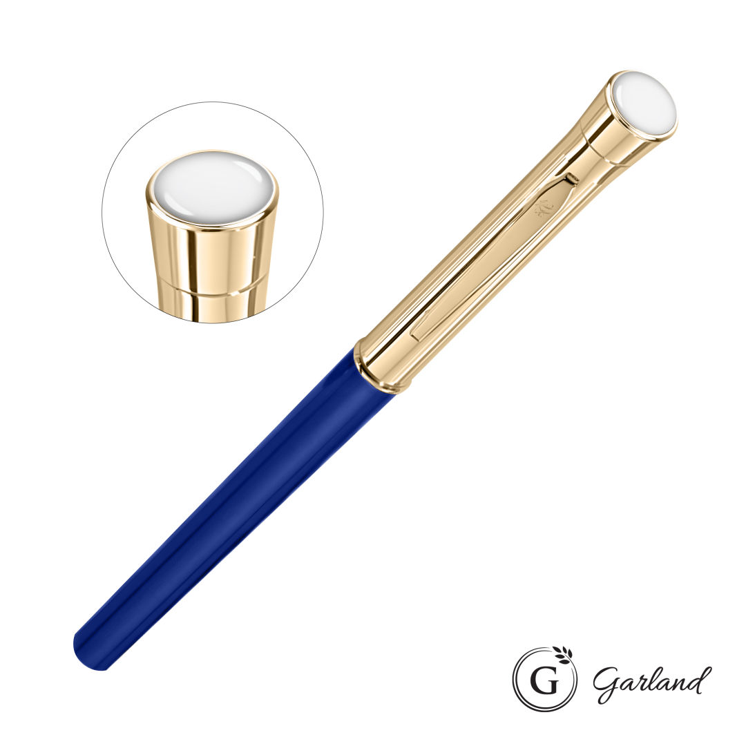 Garland® Monogram Custom Rollerball Pen - Gold 10