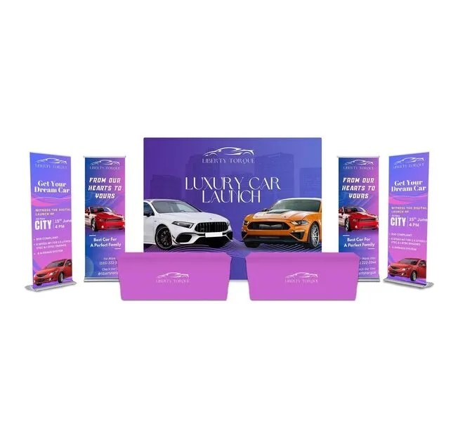 20ft Booth Tradeshow Display Package 4