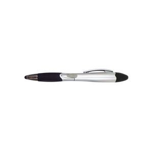 Shining Color Barrel Pen With Highlighter 12