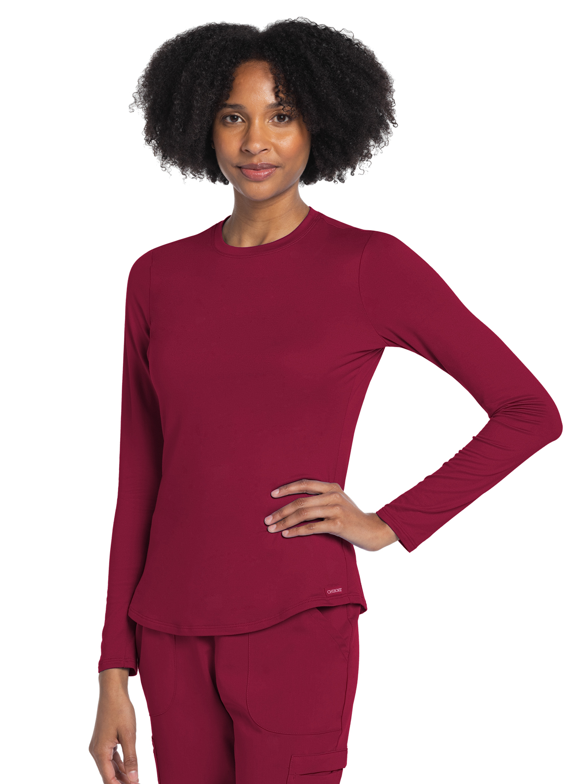 Cherokee - Cherokee Basics - Women's Pocketless Underscrub Tee 41