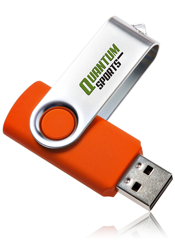8GB Swivel USB Flash Drives 14