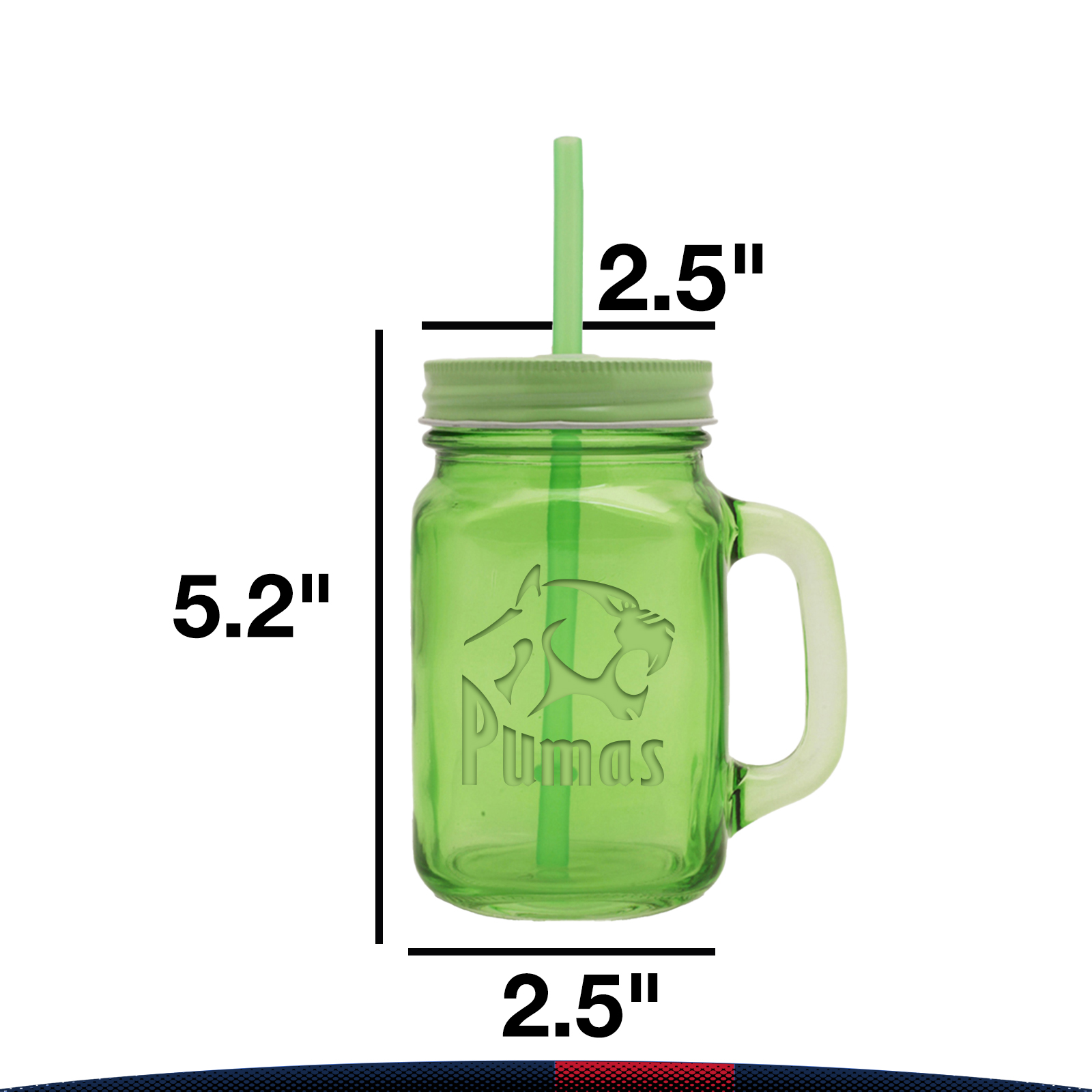 15 oz. Water Jars With Straw 3