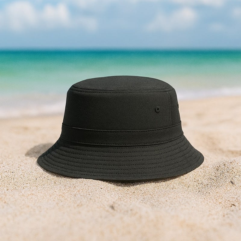 Port Authority Poly Bucket Hat 2