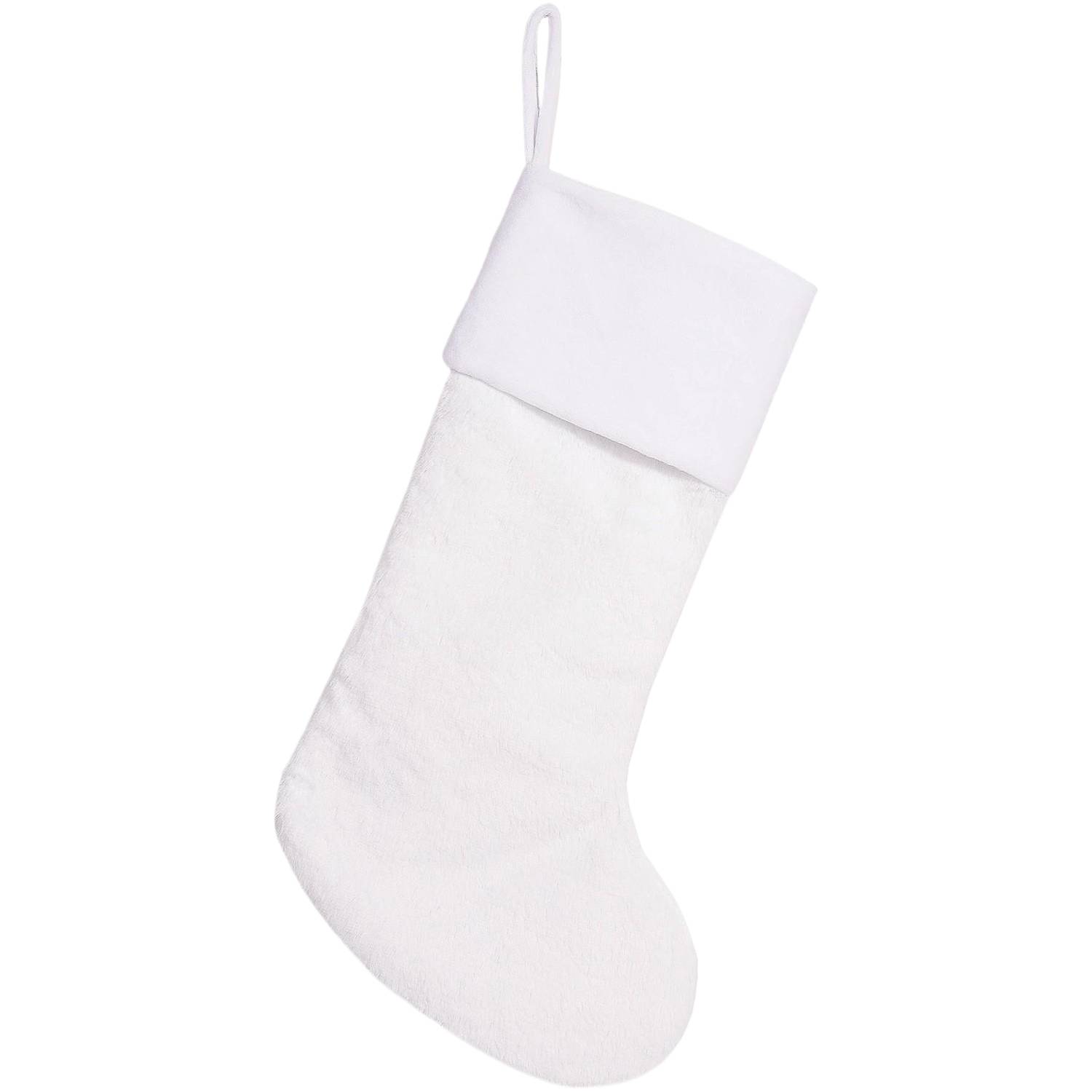 Large Plush Christmas Stocking 4
