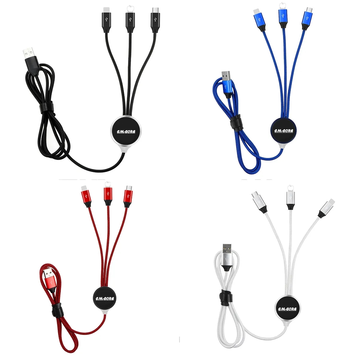 Light Up 3 in 1 Charging Cable 4