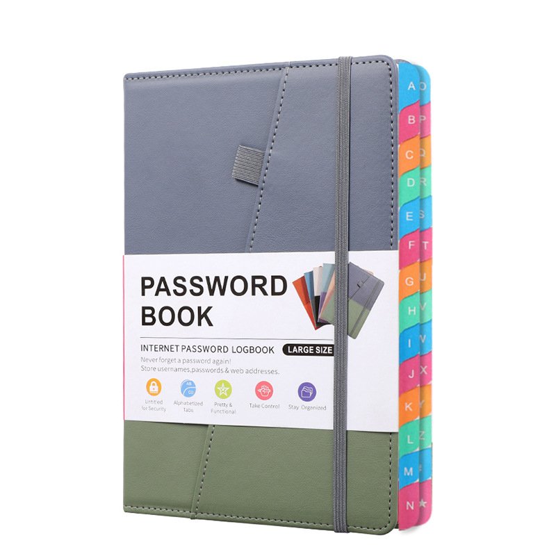 Address and Password Keeper Book with Alphabetical Tabs 3