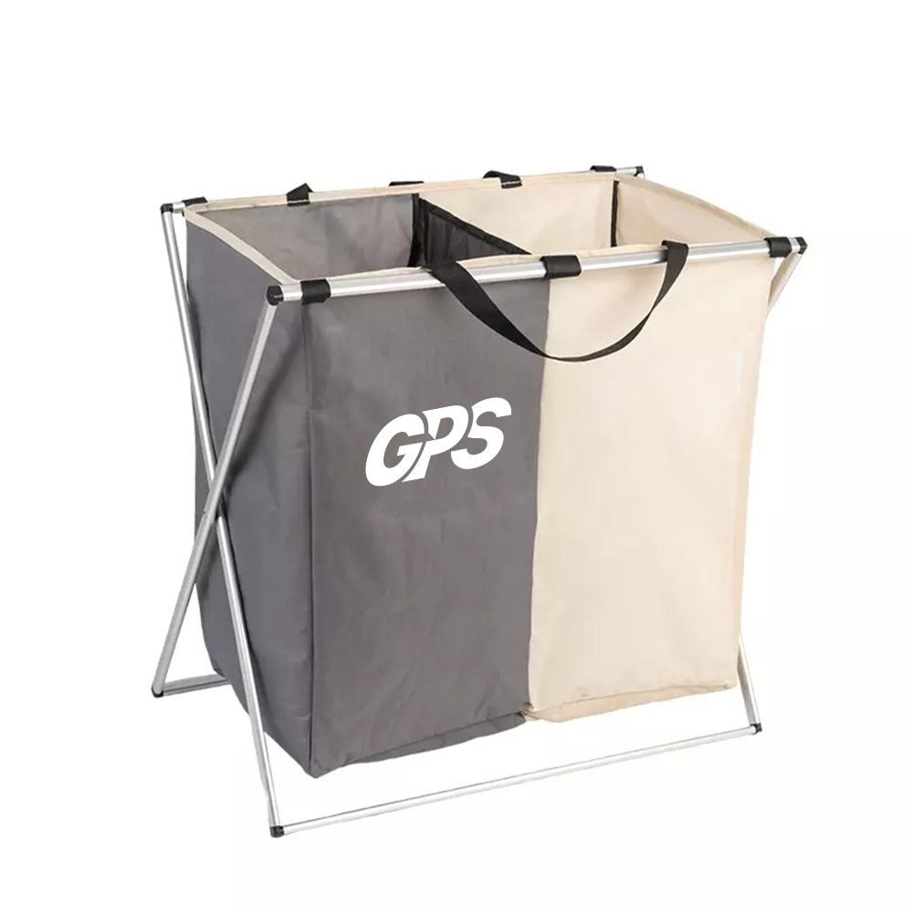 X Frame Foldable Laundry Basket 2