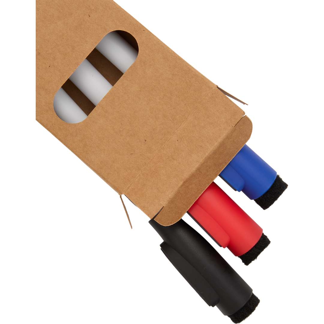 3-Piece Recycled Dry Erase Marker Set 63