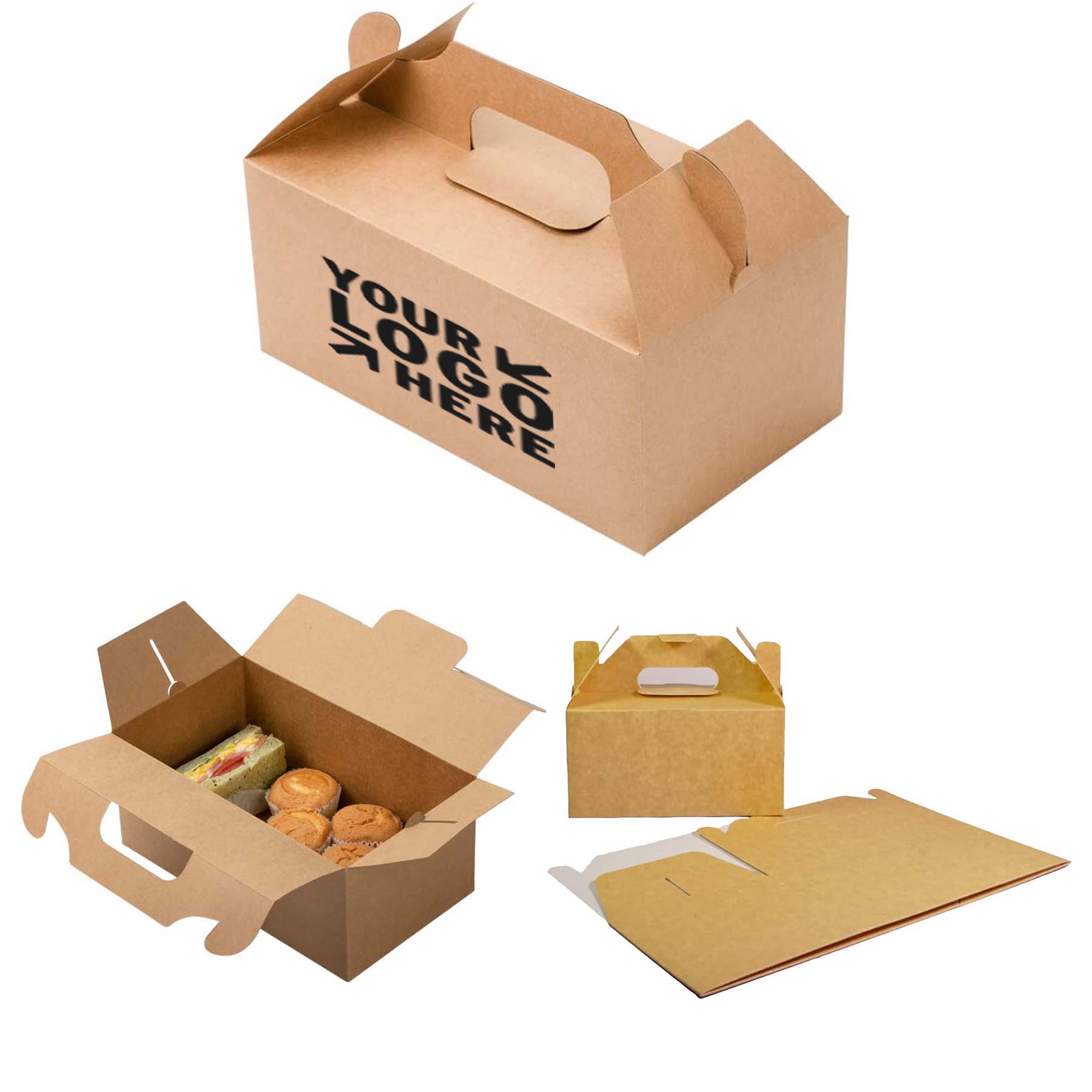 A Snack Box With A Handle