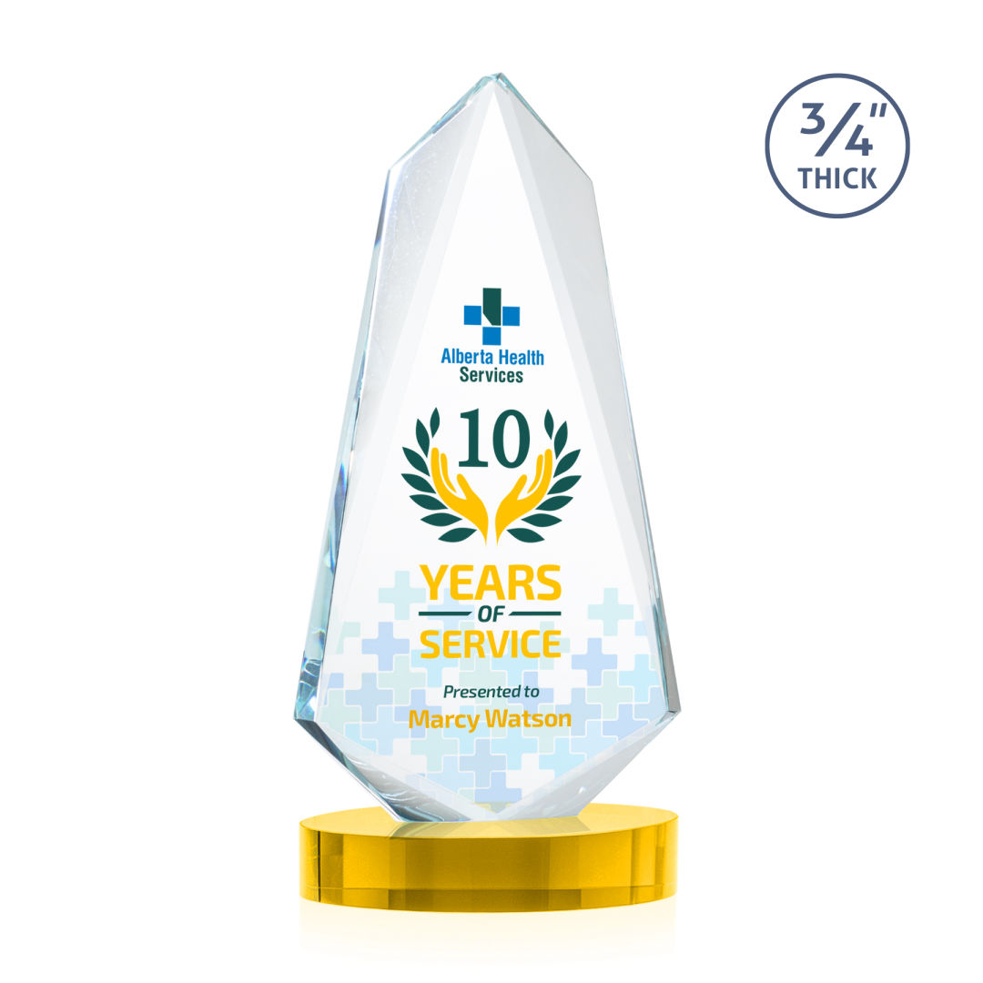 Sheridan VividPrint™ Award on Alberton Base - Gold 5