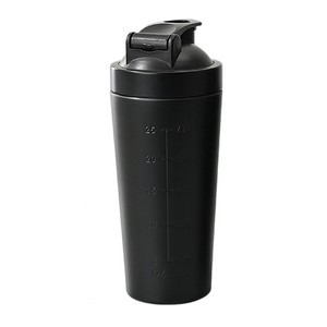 750ml Stainless Steel Shaker With Leakproof Lid, custom water bottle with logo imprint 5