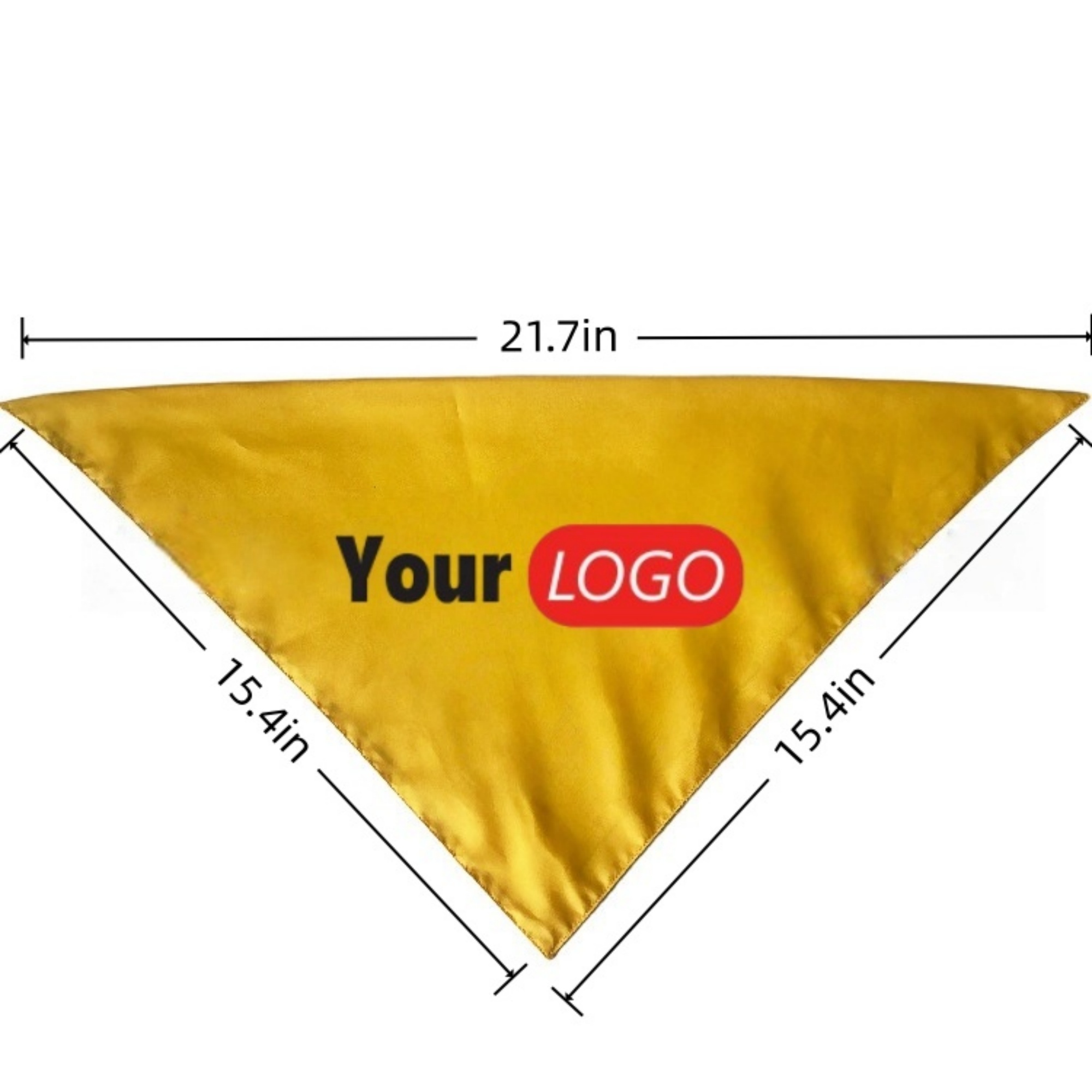 Full Color Triangle Pet Bandana MOQ 50 3