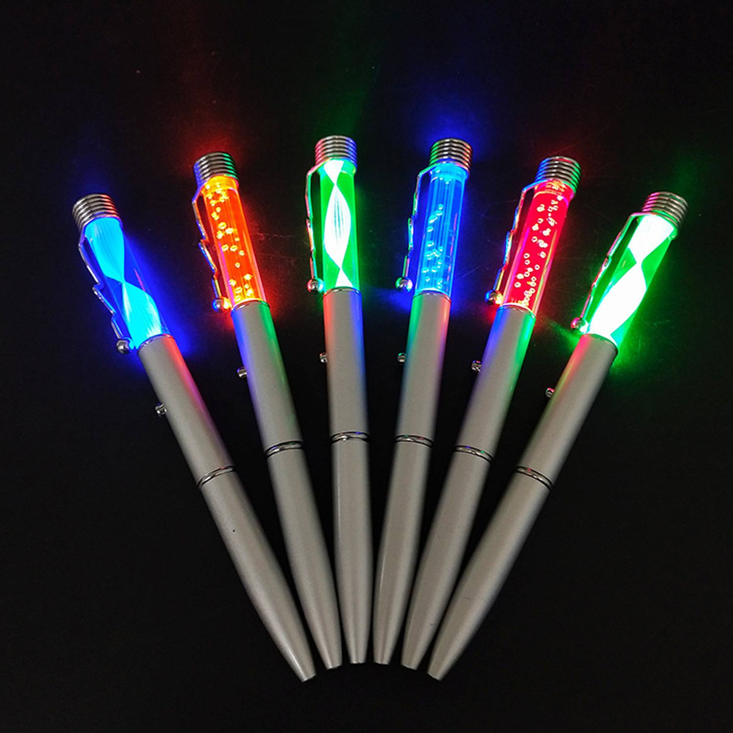 LED Light Twist-Action Ballpoint Pen 7