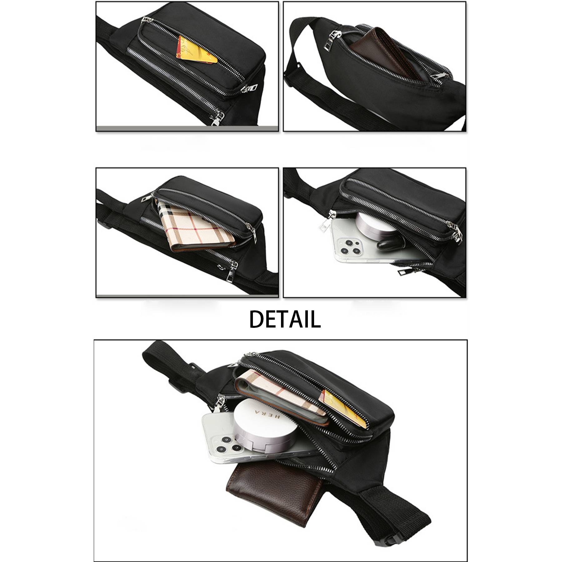 Oxford Fanny Waist Bag Crossbody for Women 10