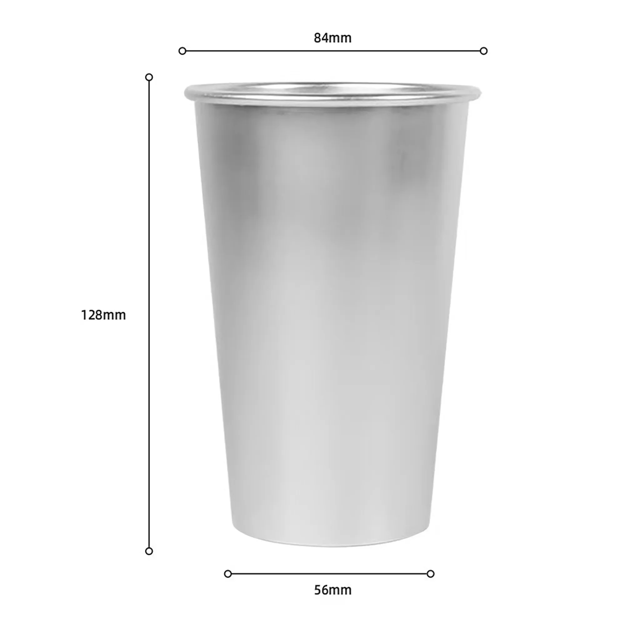 Custom Pure Aluminum Cup 2