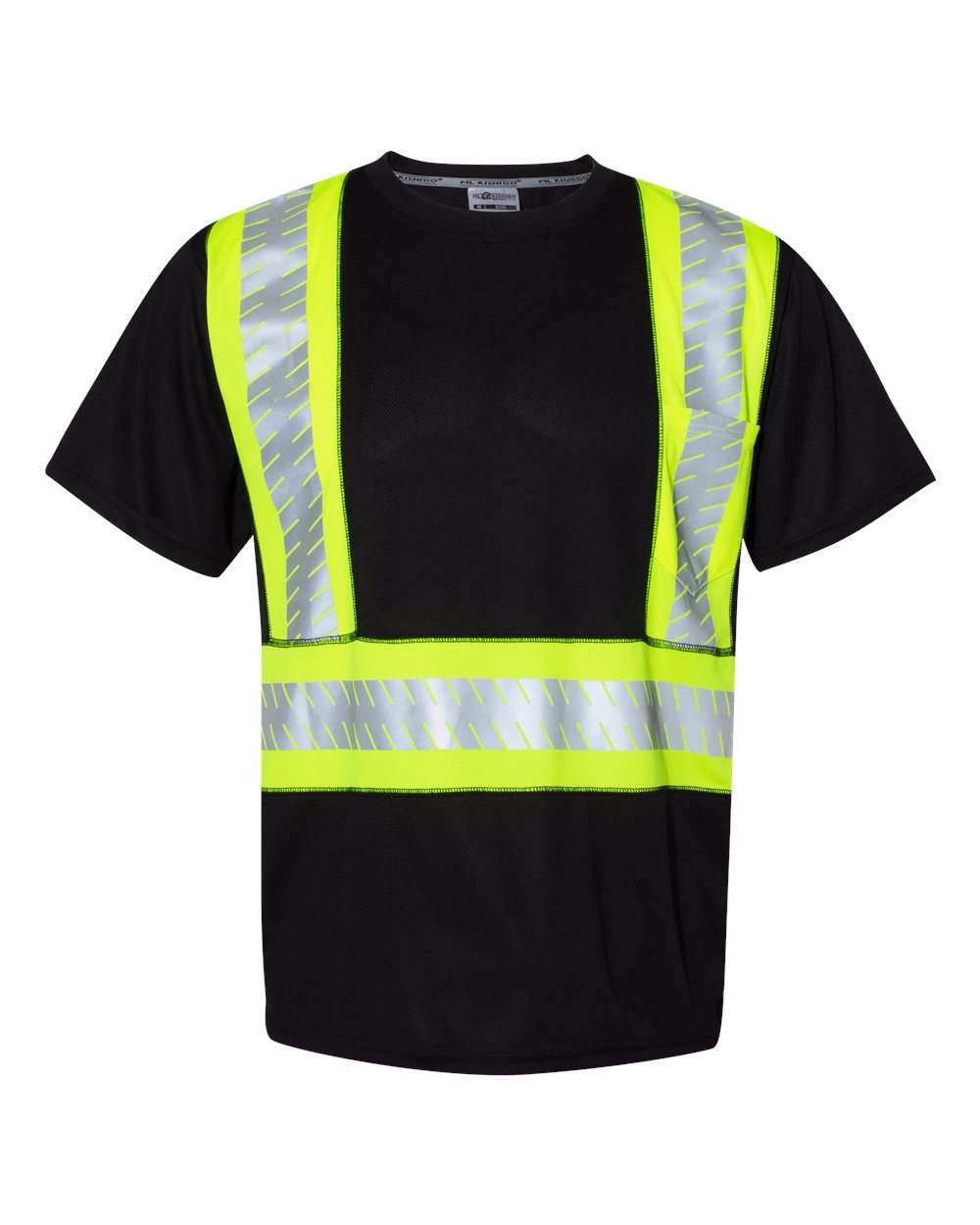 EV Series Enhanced Visibility Contrast Pocket T-Shirt 204