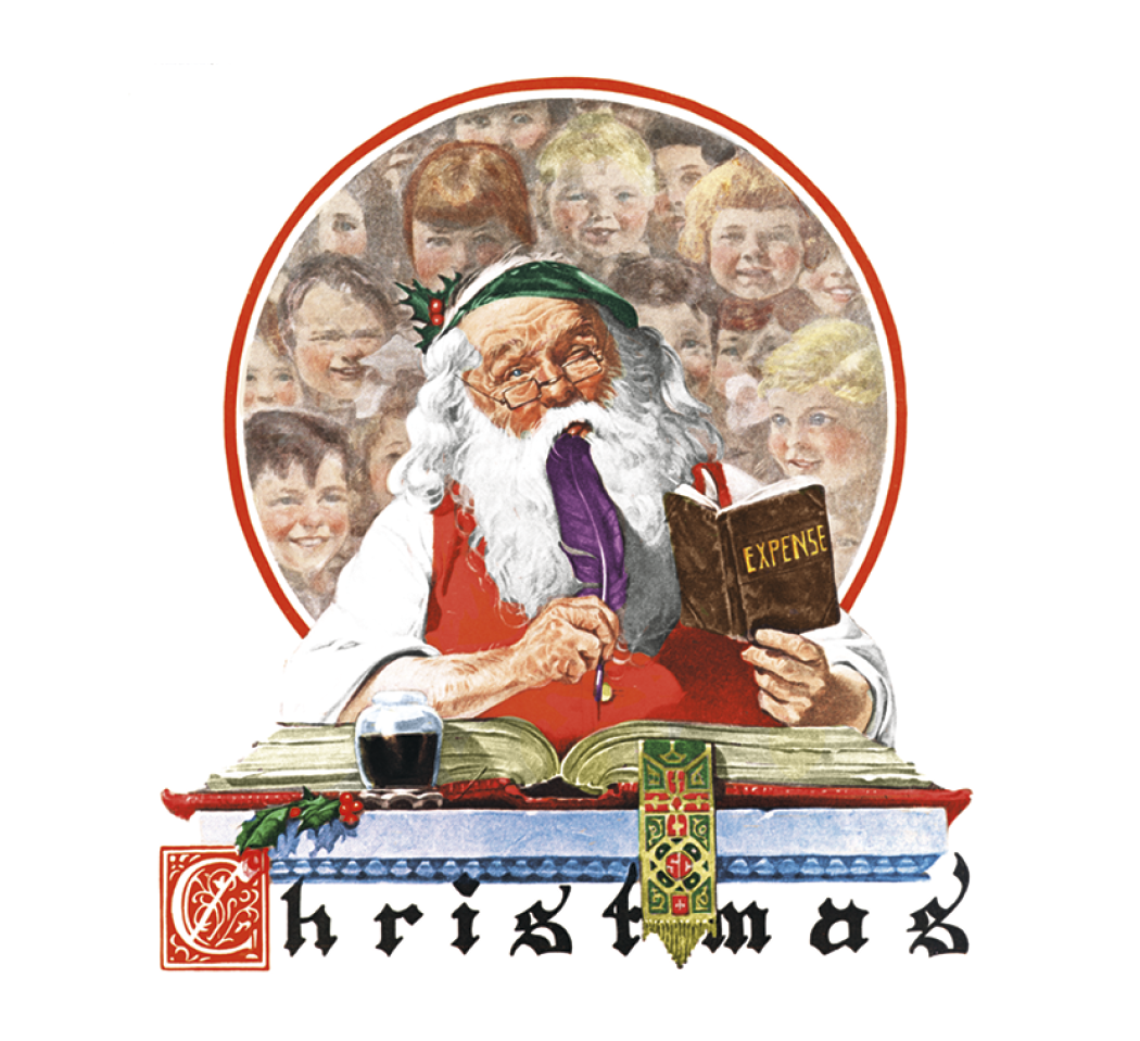 HotLine® Products Norman Rockwell Mini Calendar 24