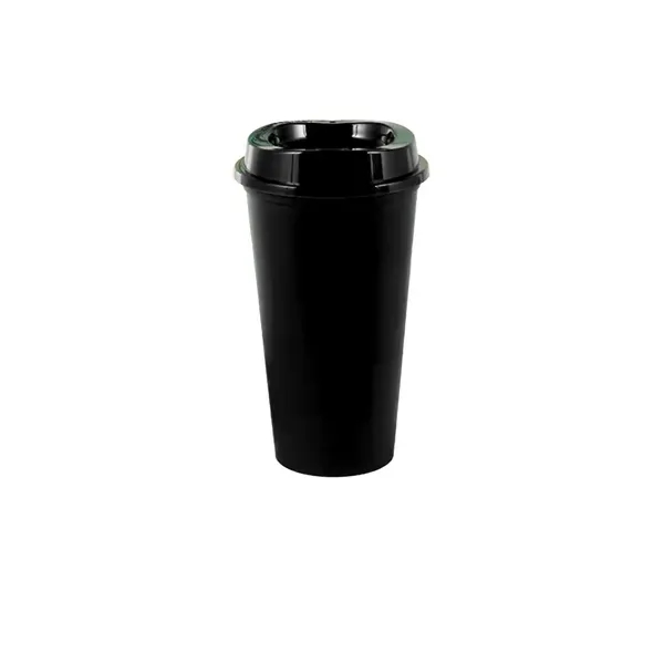 16oz Colorful Plastic Cup - Vibrant Reusable Drinkware 13