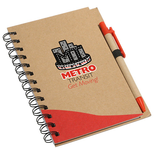 Recycle Write Notebook & Pen 13
