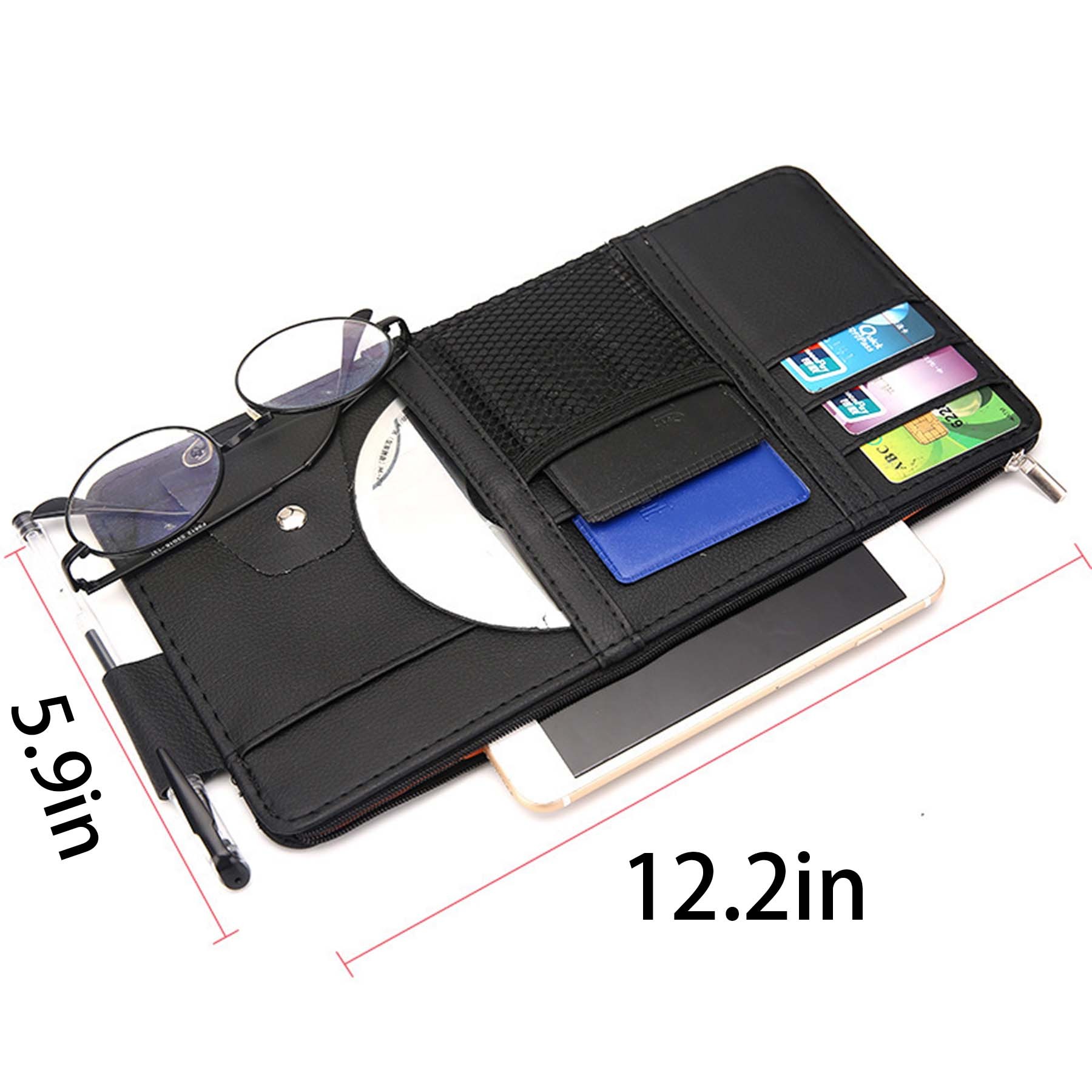 Accessories Car Truck Visor Storage Pouch Holder 4