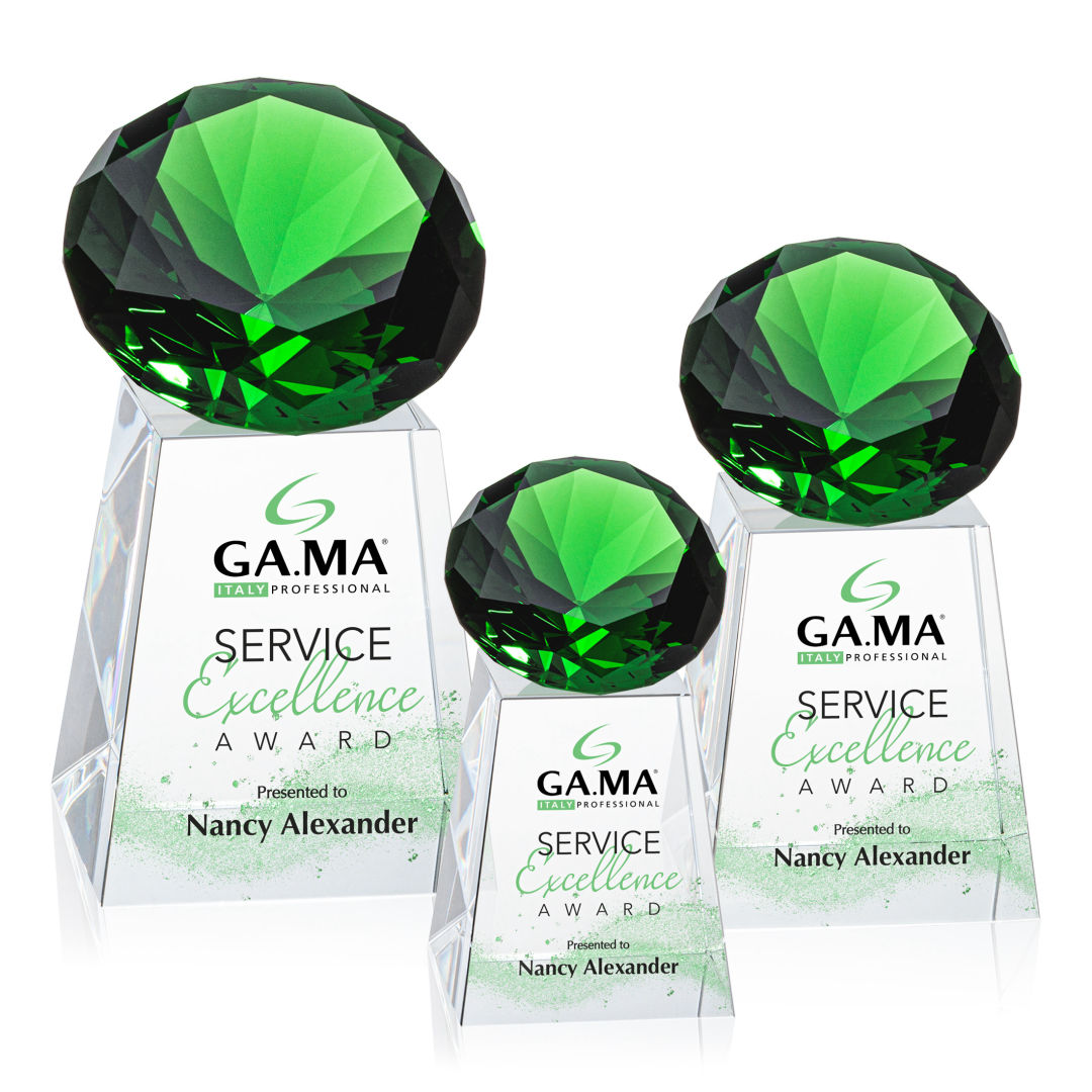 Celestina VividPrint™ Award - Emerald